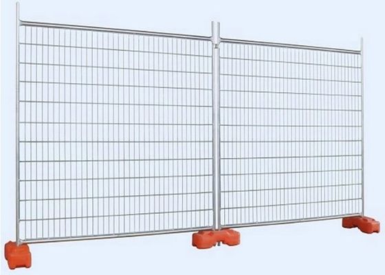 Khung ống tròn 1,8 * 2,4m Hàng rào trang web tạm thời