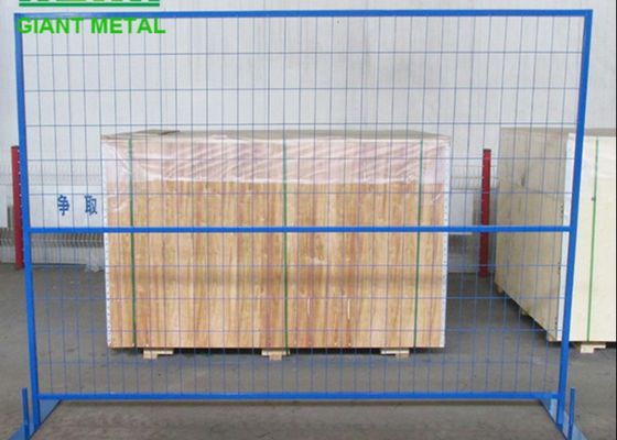 ISO9001 PVC tráng 6'X9.5 'Hàng rào xây dựng nhiệt độ