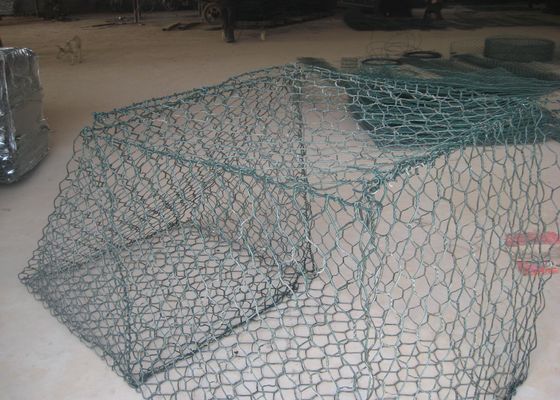 Hộp rọ đá hình lục giác tráng nhựa PVC Hộp rọ đá lưới