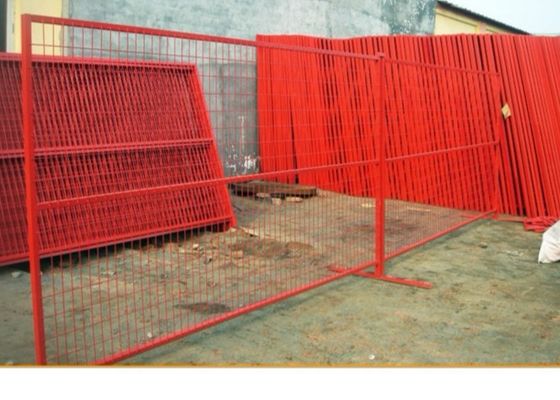 Hàng rào xây dựng nhiệt độ 6x10 Feet Tiêu chuẩn Canada