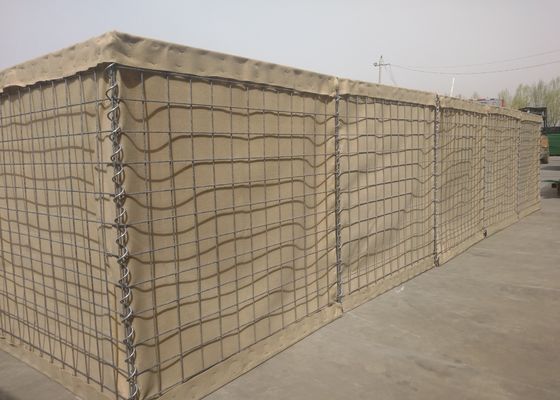 Hàng rào lưới Hesco 75mmx75mm chống tia cực tím