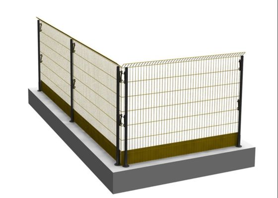 ISO14001 2015 Hàng rào bảo vệ cạnh 50X200mm có thể mở rộng