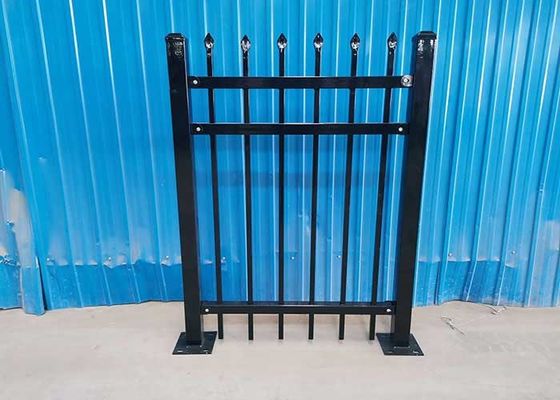 Lớp hàng rào sân trang trí bột phủ kết thúc Không đào dễ dàng để cài đặt Bảo trì thấp
