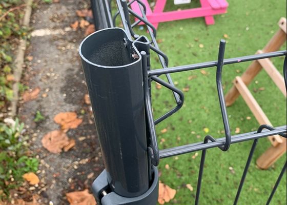 H1030mm PVC tráng Dovetail Post Mesh Garden Fence