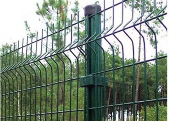 Giá nhà máy Metalx Giá rẻ PVC phủ màu xanh lá cây / đen ngoài trời vườn 3D cong hàn uốn cong đường viền an ninh dây / V lưới