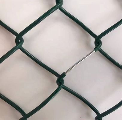 PVC phủ dây chuyền liên kết hàng rào bảng màu đen cho cửa trellis