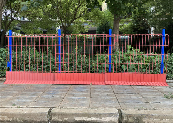 Tùy chỉnh hàng rào bảo vệ cạnh với bàn chân cho xây dựng