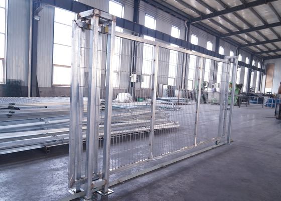 Cổng trượt sắt rèn OEM hiện đại được sơn tĩnh điện