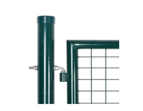 Galvanized bột phủ thép cửa hàng rào vườn ống cửa hai cửa chống nước mô hình 3D cho nhà ở