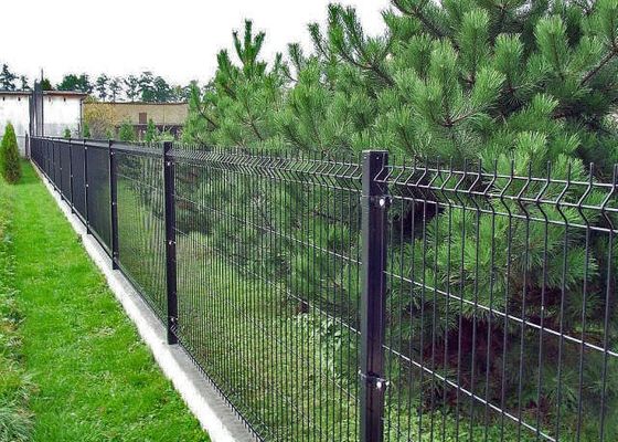 Hàng rào ngoài trời hình chữ nhật bằng carbon 4mm 4,5mm Dia 3d hàng rào