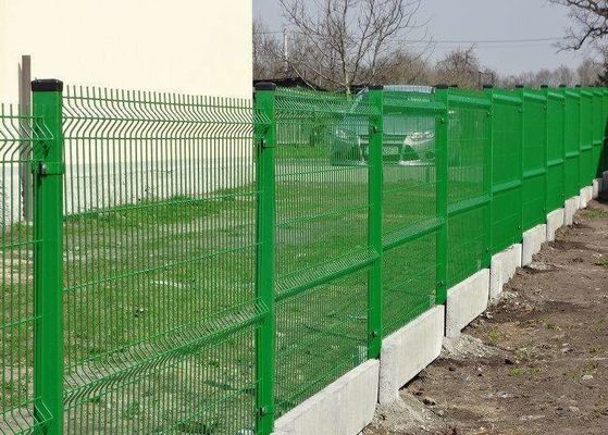 Hàng rào ngoài trời hình chữ nhật bằng carbon 4mm 4,5mm Dia 3d hàng rào