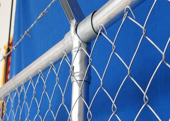 Lớp phủ PVC mạ kẽm Trang trí hàng rào liên kết chuỗi 4.8mm