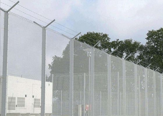 Phòng chống trộm 358 Cửa hàng an ninh Hot Dip Galvanized Anti-Climb Welded Wire Mesh Cửa hàng cho vườn sân trường