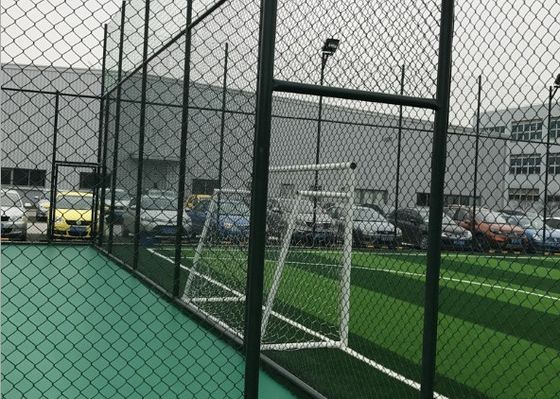 8 ft cao x 25 ft cuộn PVC phủ kim cương hình dạng lưới dây thép thép galvanize chuỗi nối hàng rào
