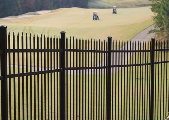 Thiết kế miễn phí Hàng rào bằng sắt rèn bằng thép hình ống có chiều cao 1,2m