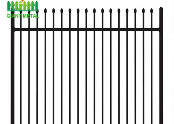 Thiết kế miễn phí Hàng rào bằng sắt rèn bằng thép hình ống có chiều cao 1,2m