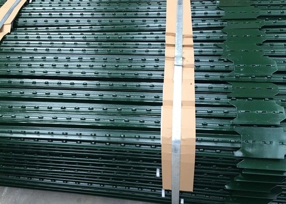 7 Ft Green Steel hàng rào T Post bột phủ 0.83 Lb mỗi chân