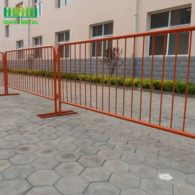 Sự kiện hòa nhạc hạng nặng Thanh chắn bằng thép mạ kẽm Chân rời