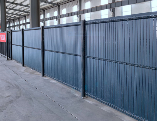 Các tấm hàng rào 3D có độ bảo mật cao PVC phủ phủ kim loại tường hàng rào bảng lưới thép mạ 3D lưới mái nhà