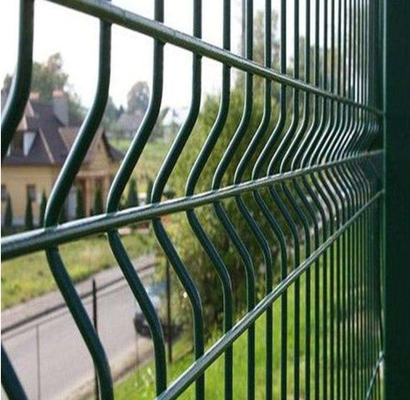 Metal PVC phủ 3d hàng rào an ninh dễ dàng lắp ráp