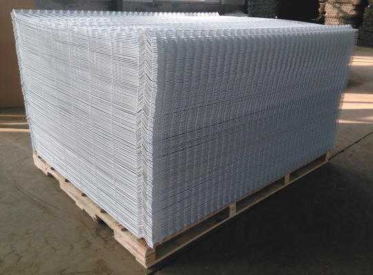 Tấm lưới hàn 6mm Hàng rào mạ kẽm nhúng nóng 1,8m