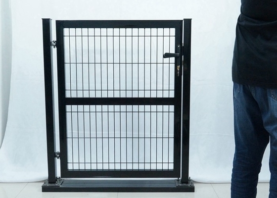 Hàng rào kim loại một cổng mạ kẽm nhúng nóng Chiều rộng 0,9m