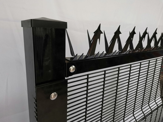Galvanized hàn 358 lưới hàng rào bột phủ bên ngoài
