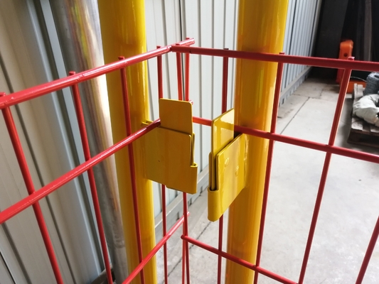 Rào chắn bảo vệ cạnh tạm thời cao 5 feet bằng thép được lắp ráp